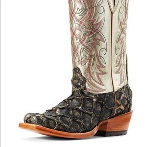 Ariat Derby Exotic Fish Boots